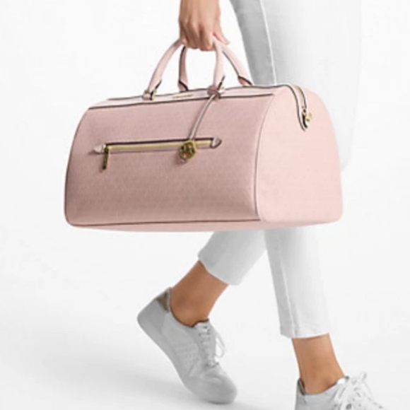 Michael Kors Pink Duffel Bag - Picture 2 of 2
